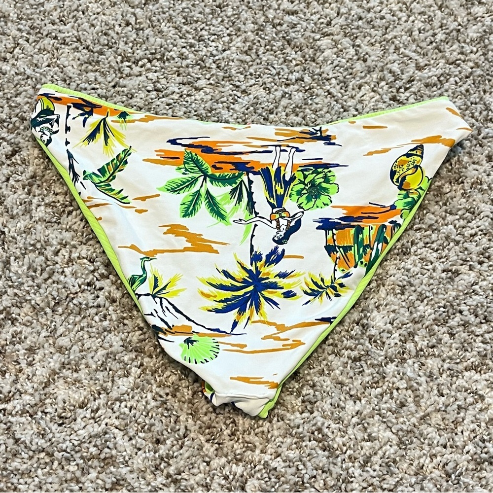 Maaji Tropical Bikini Bottoms Size Medium